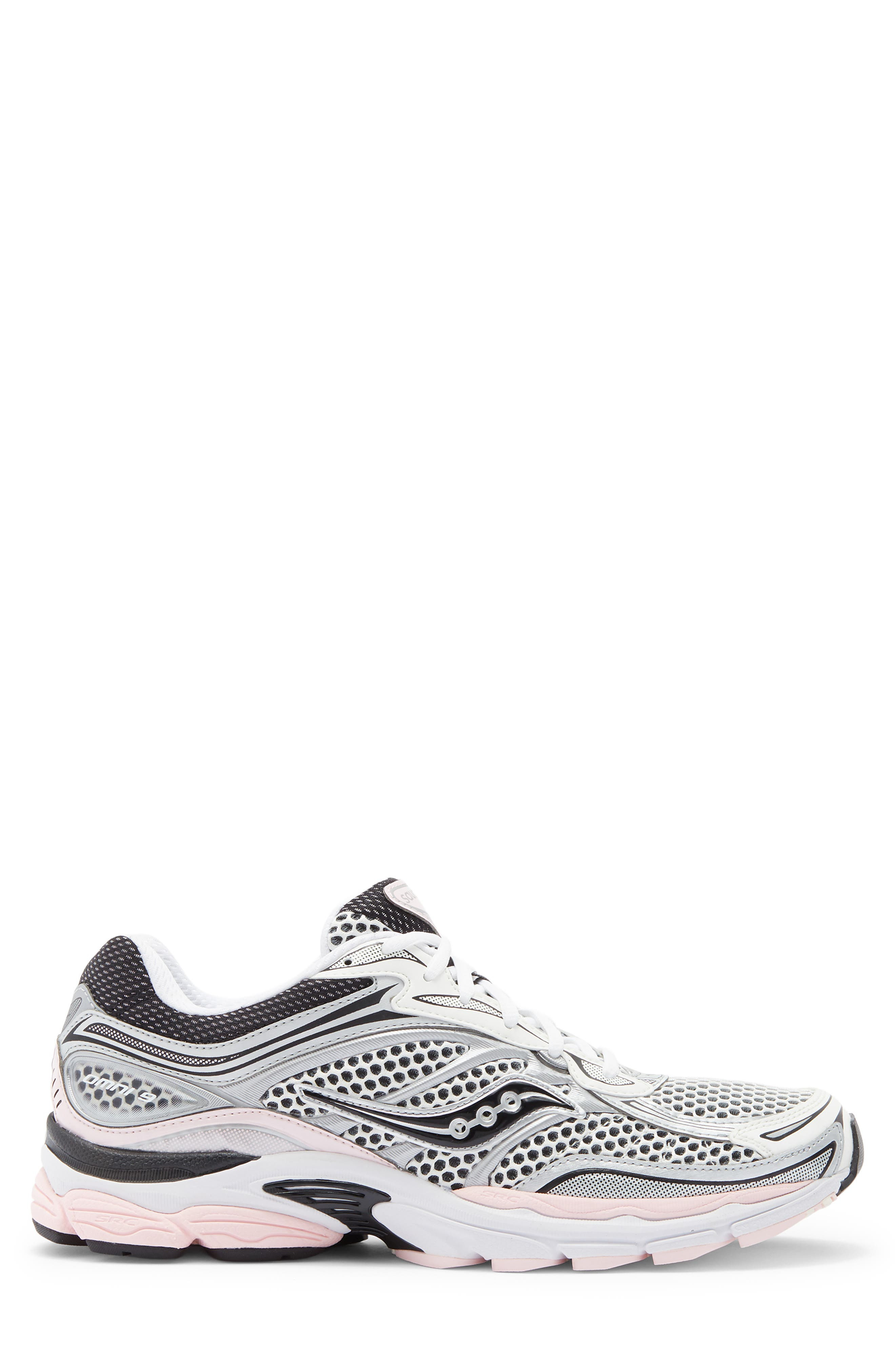 Saucony Gender Inclusive ProGrid Omni 9 Sneaker in Silver/Pink at Nordstrom - 3