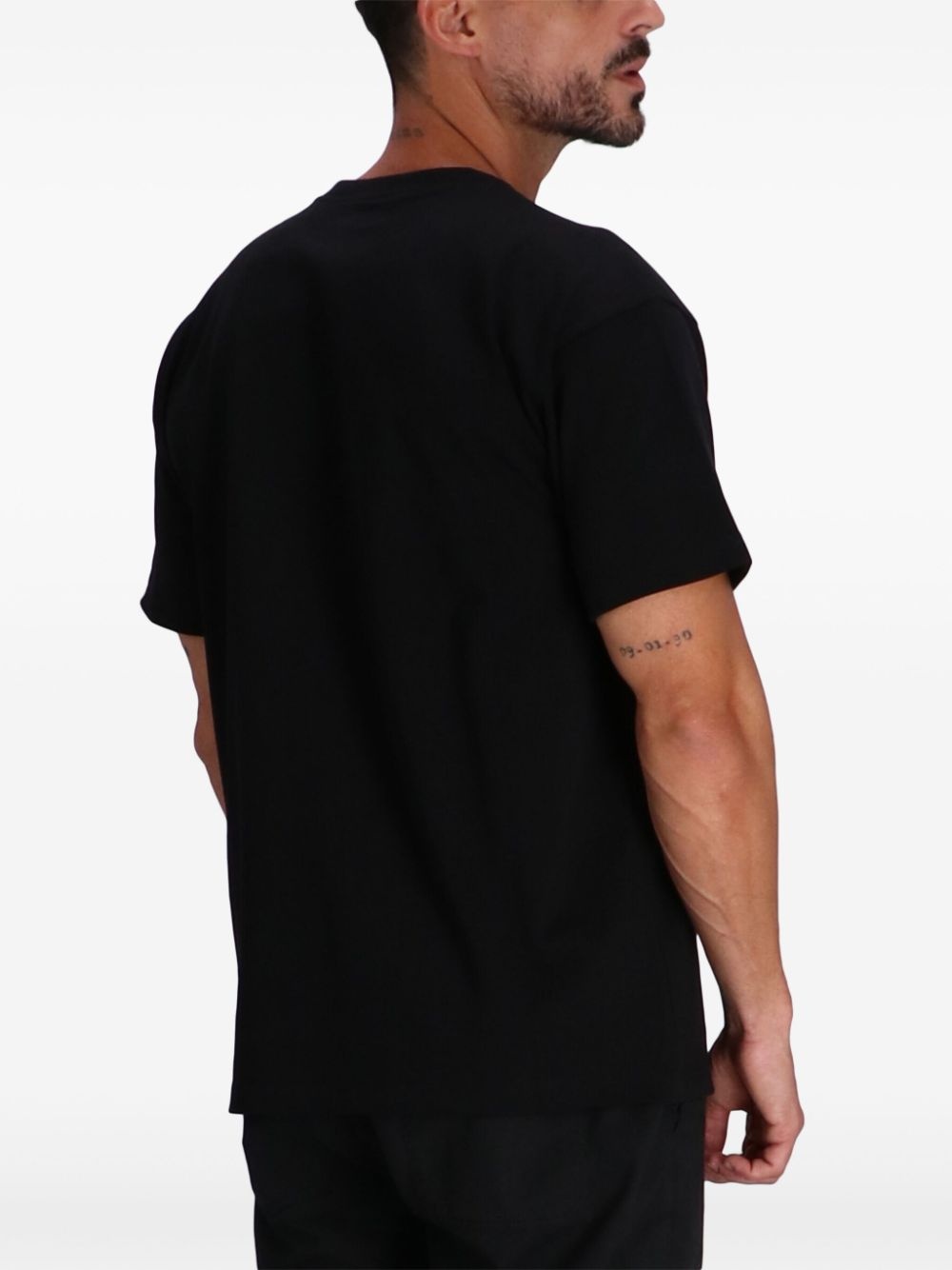 brooch-detail T-shirt - 7