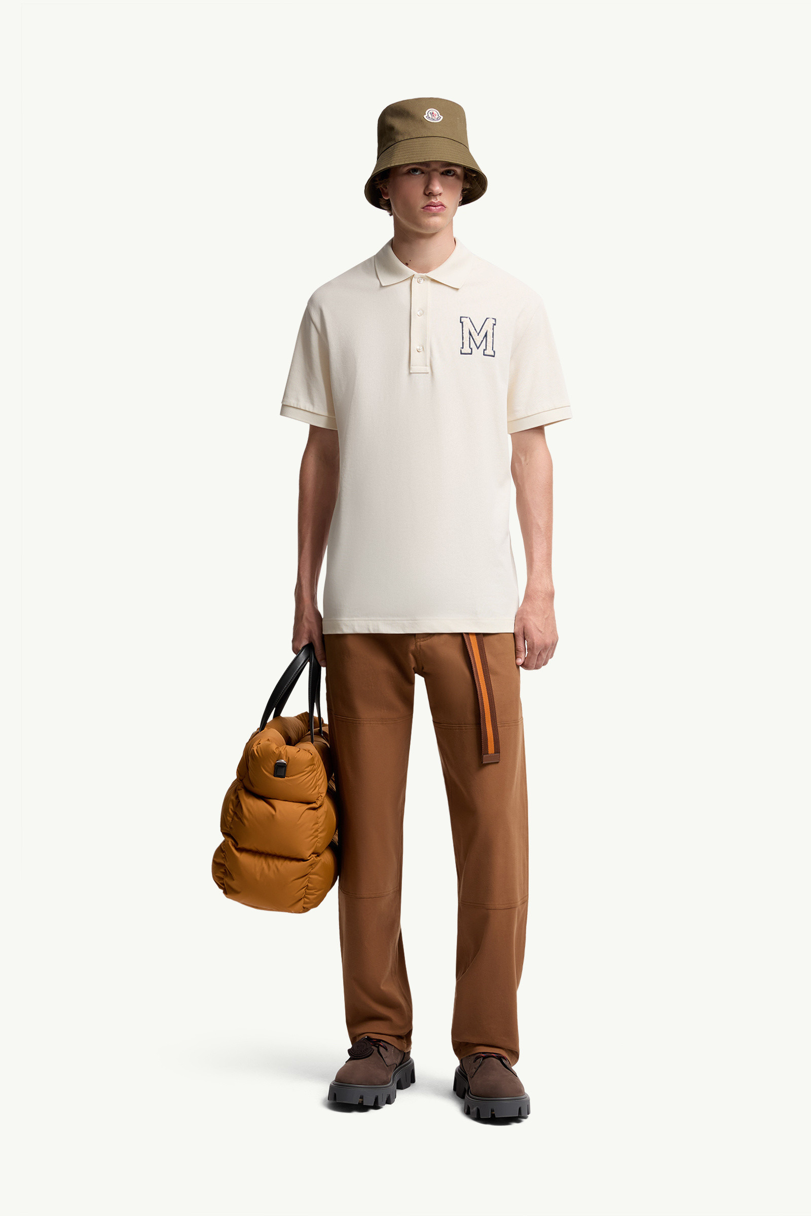 Monogram Cotton Piquet Polo Shirt - 2