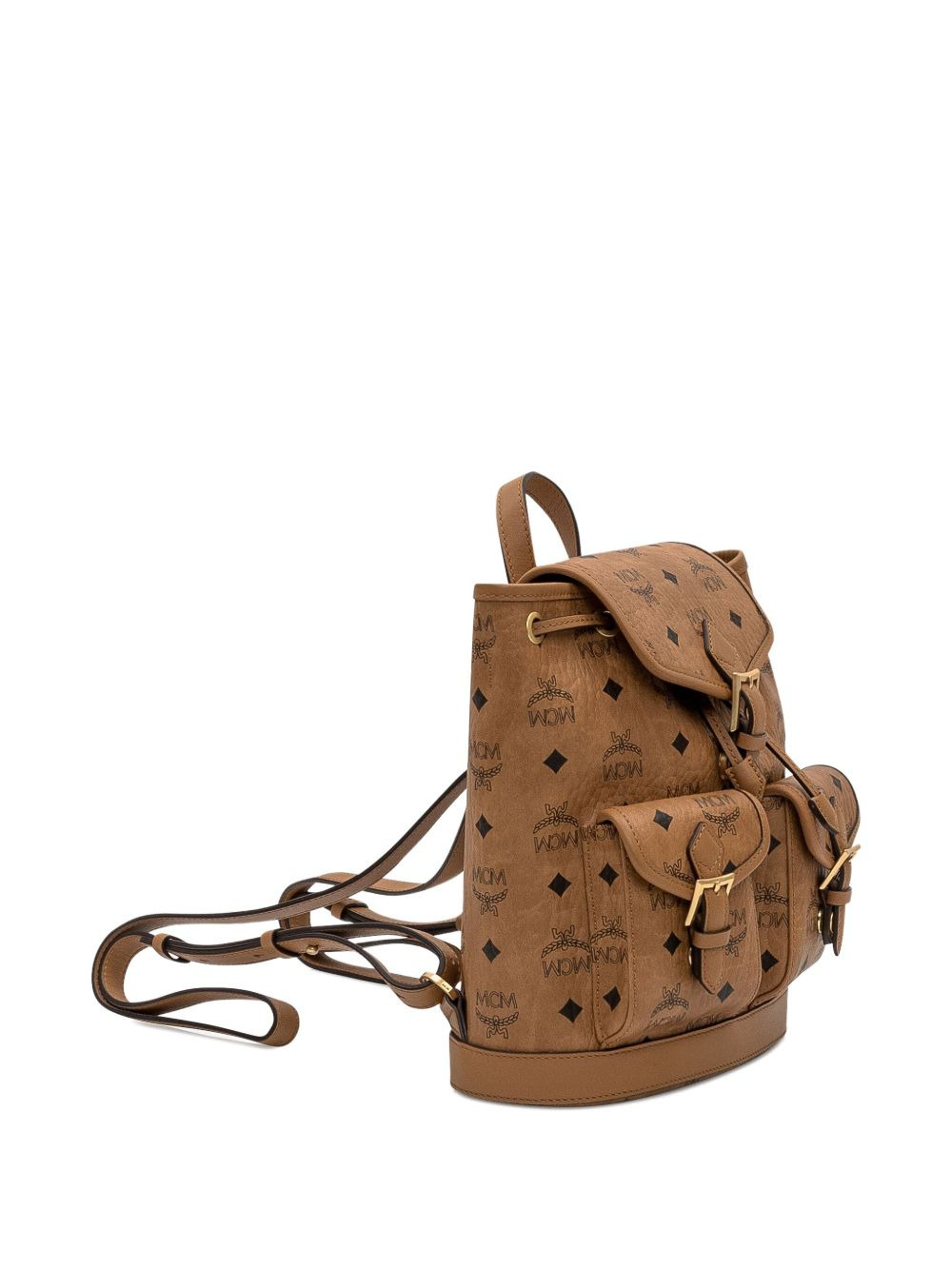 monogram buckle backpack - 2
