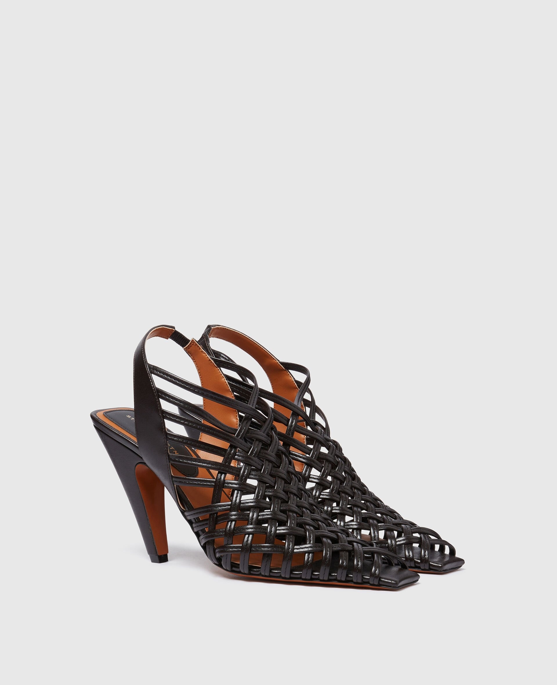 Stella Spur Woven Slingbacks - 2