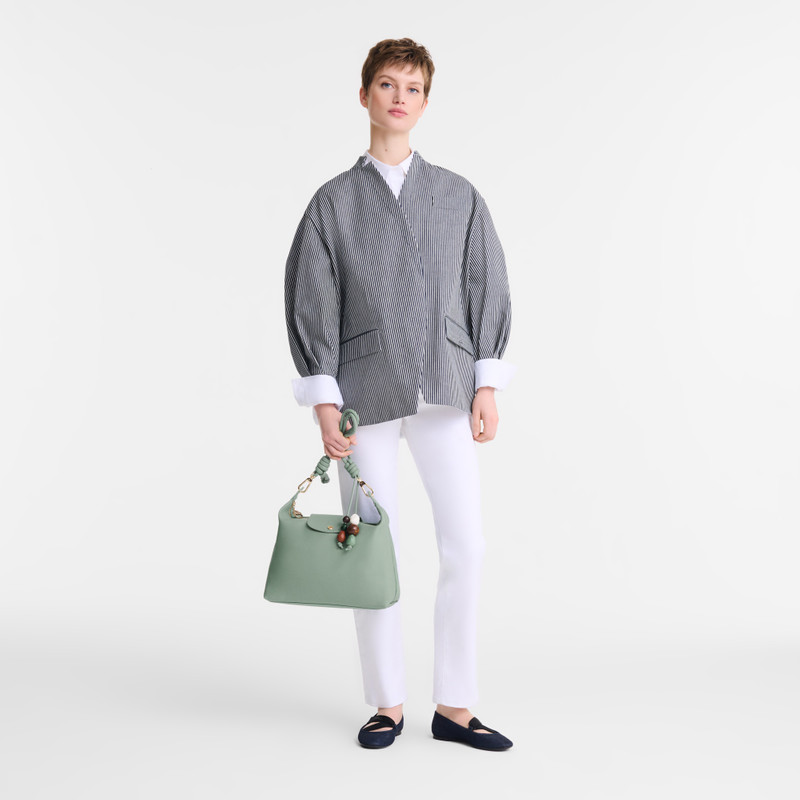 Longchamp Le Pliage Xtra Hobo bag Celadon - Leather outlook