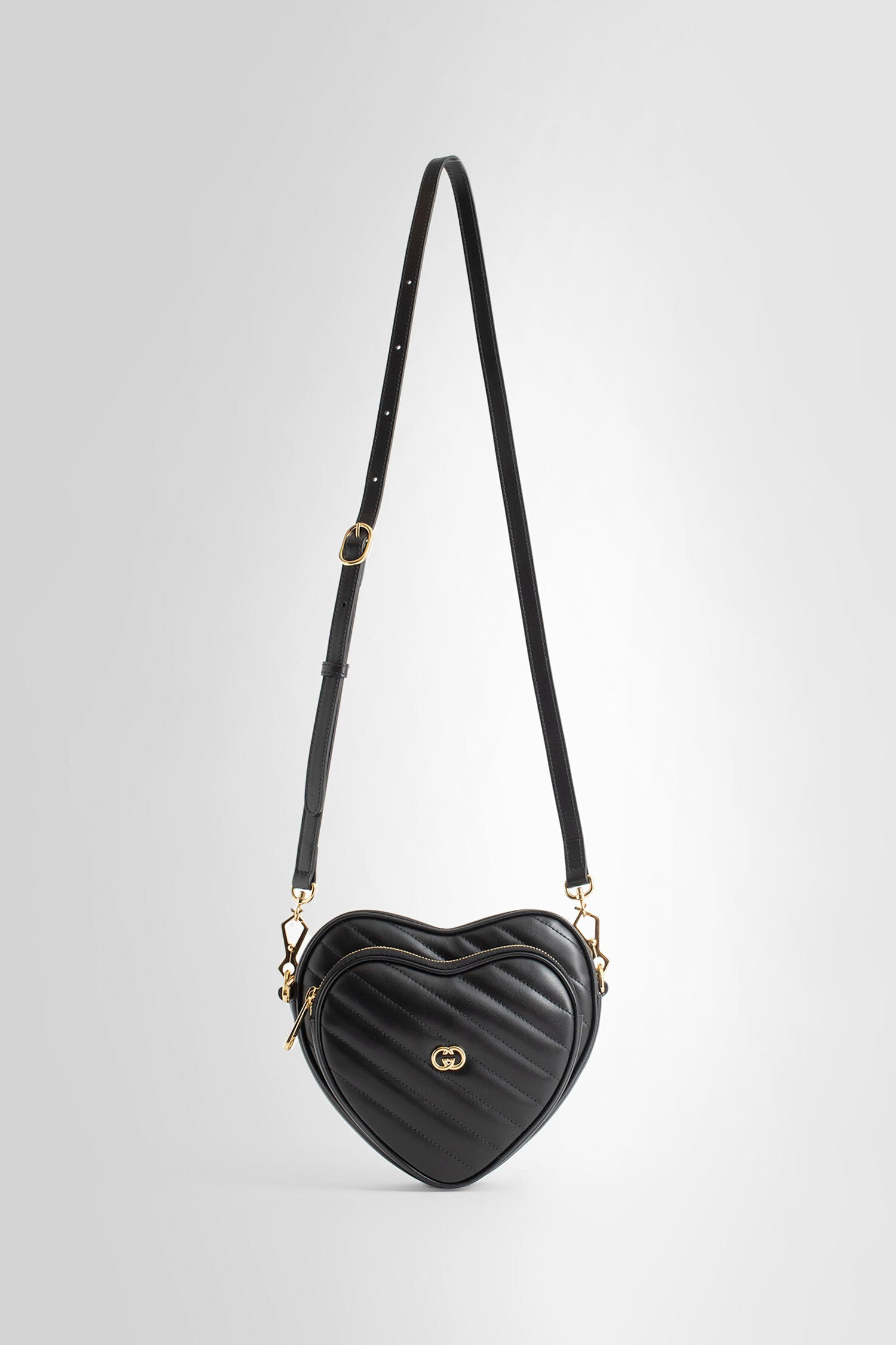 GUCCI WOMAN BLACK SHOULDER BAGS - 1