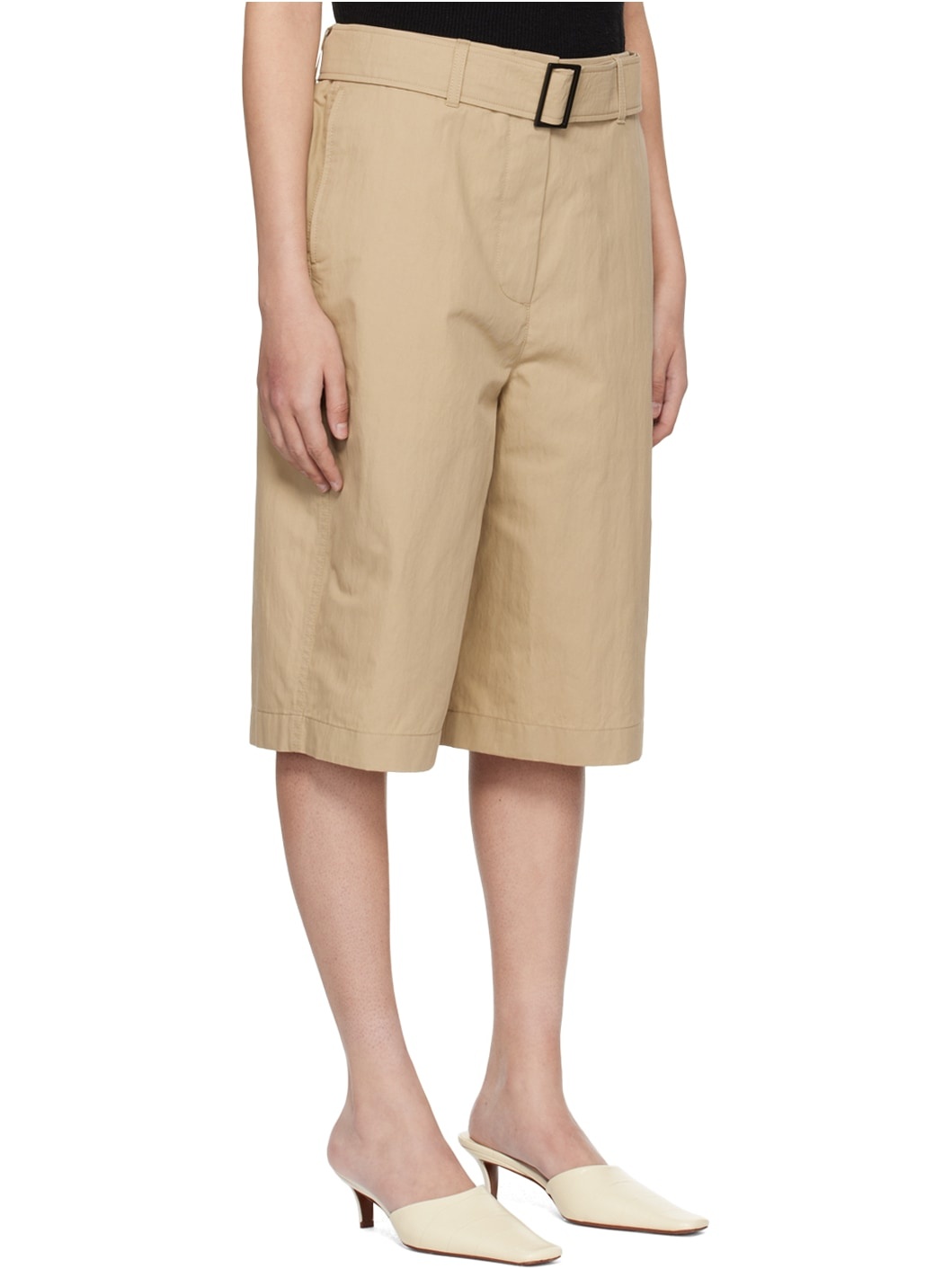 Tan Calvi Shorts - 2