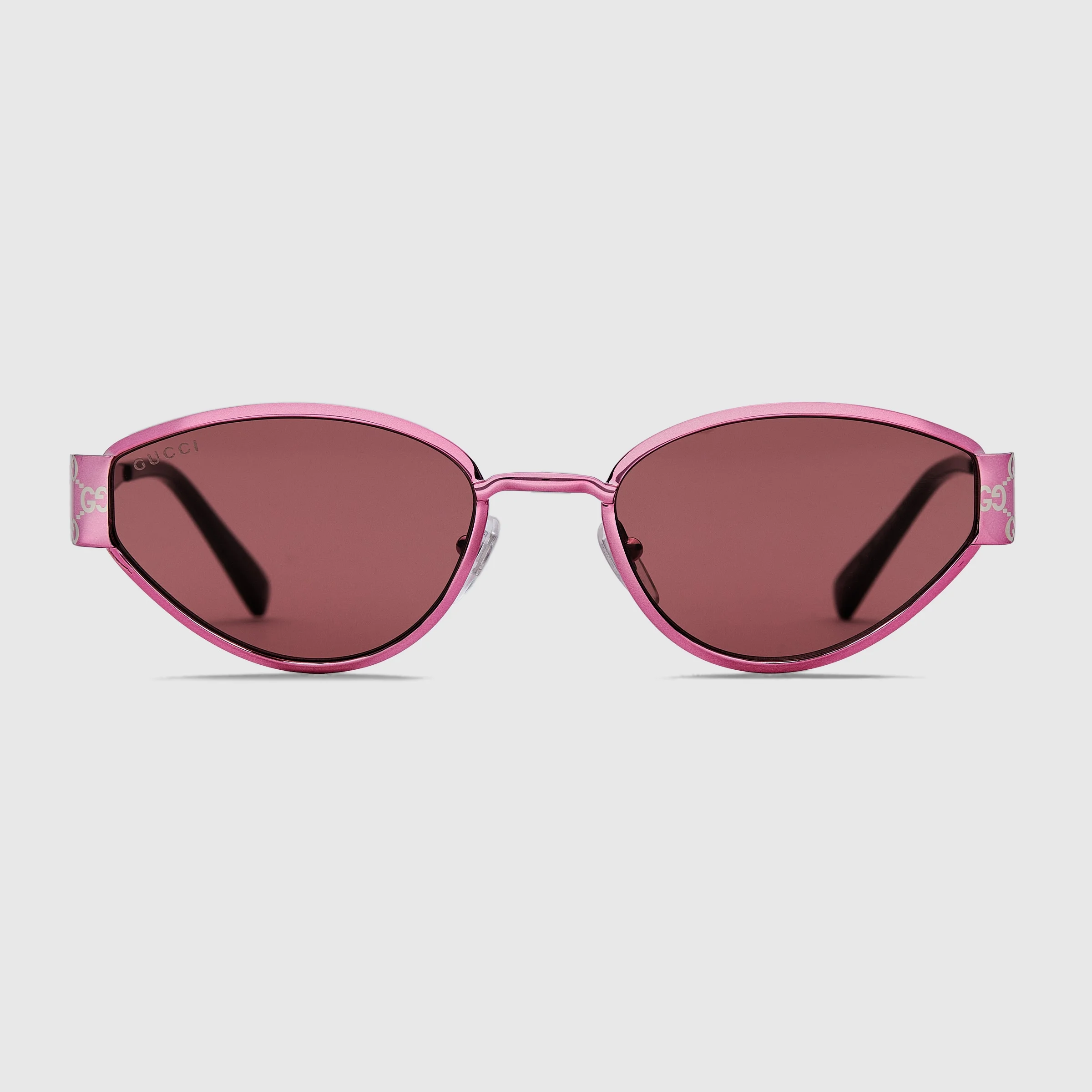 Geometrical frame sunglasses - 1