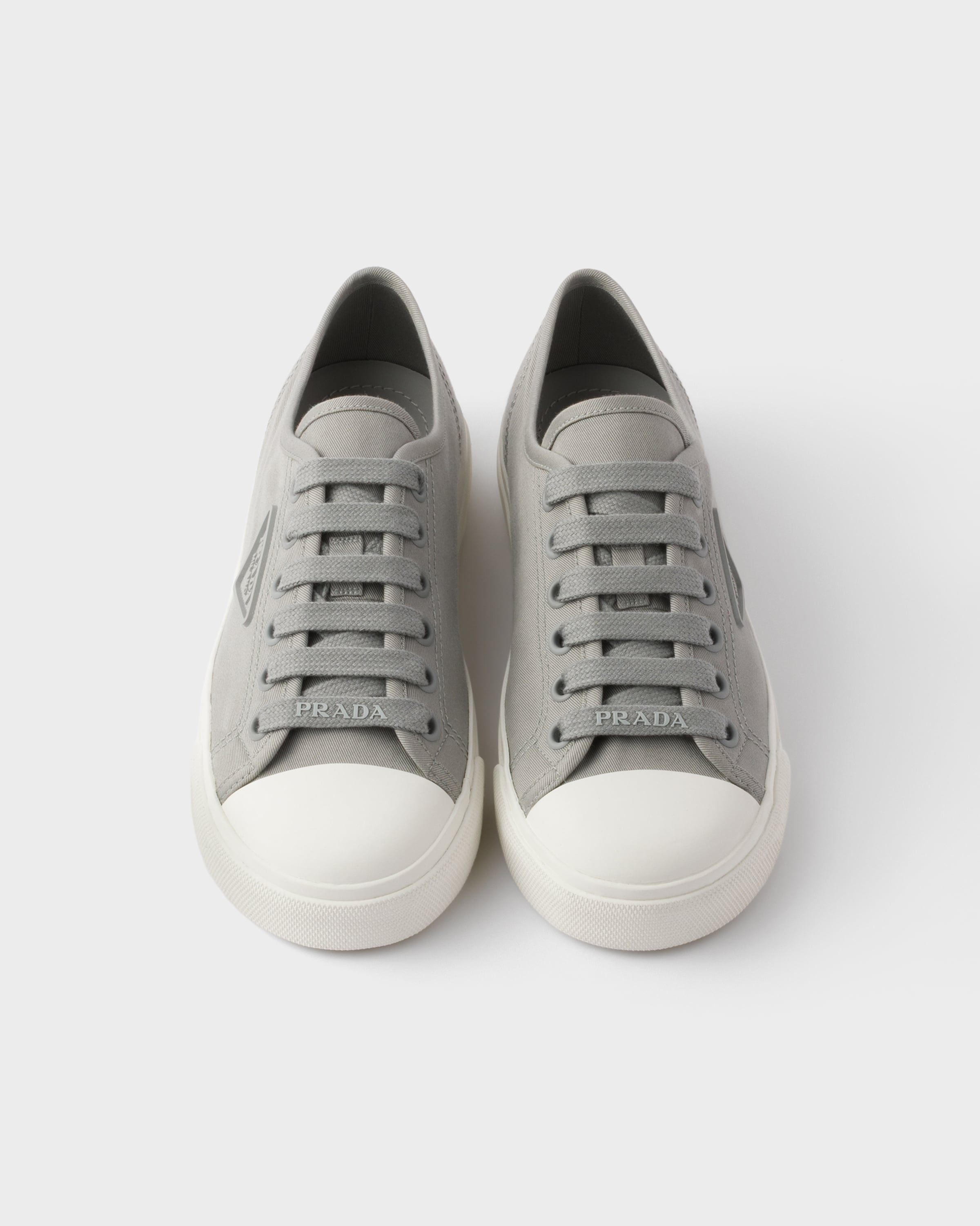 Cotton gabardine sneakers - 3