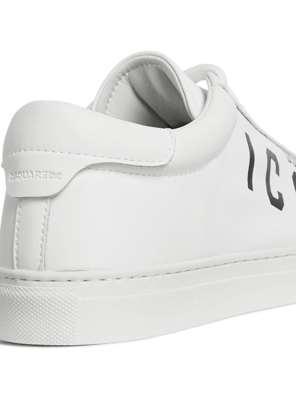 lace-up low-top sneakers - 4