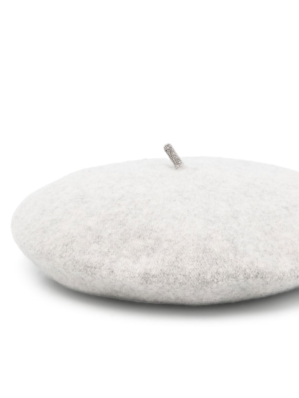 bead embellished beret - 2
