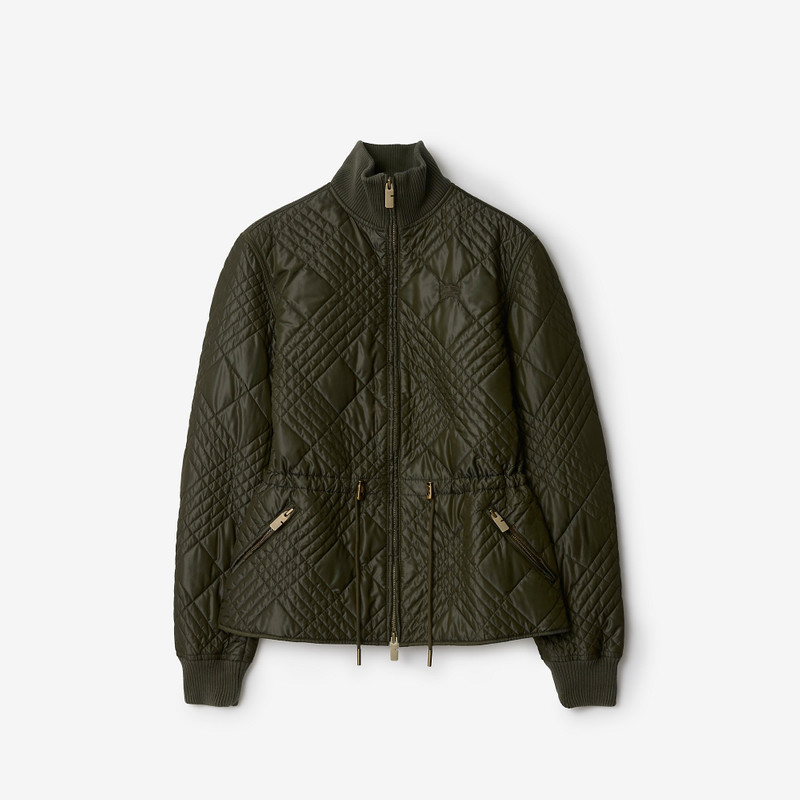 Micro Check-stitch Nylon Wakerley Jacket 1