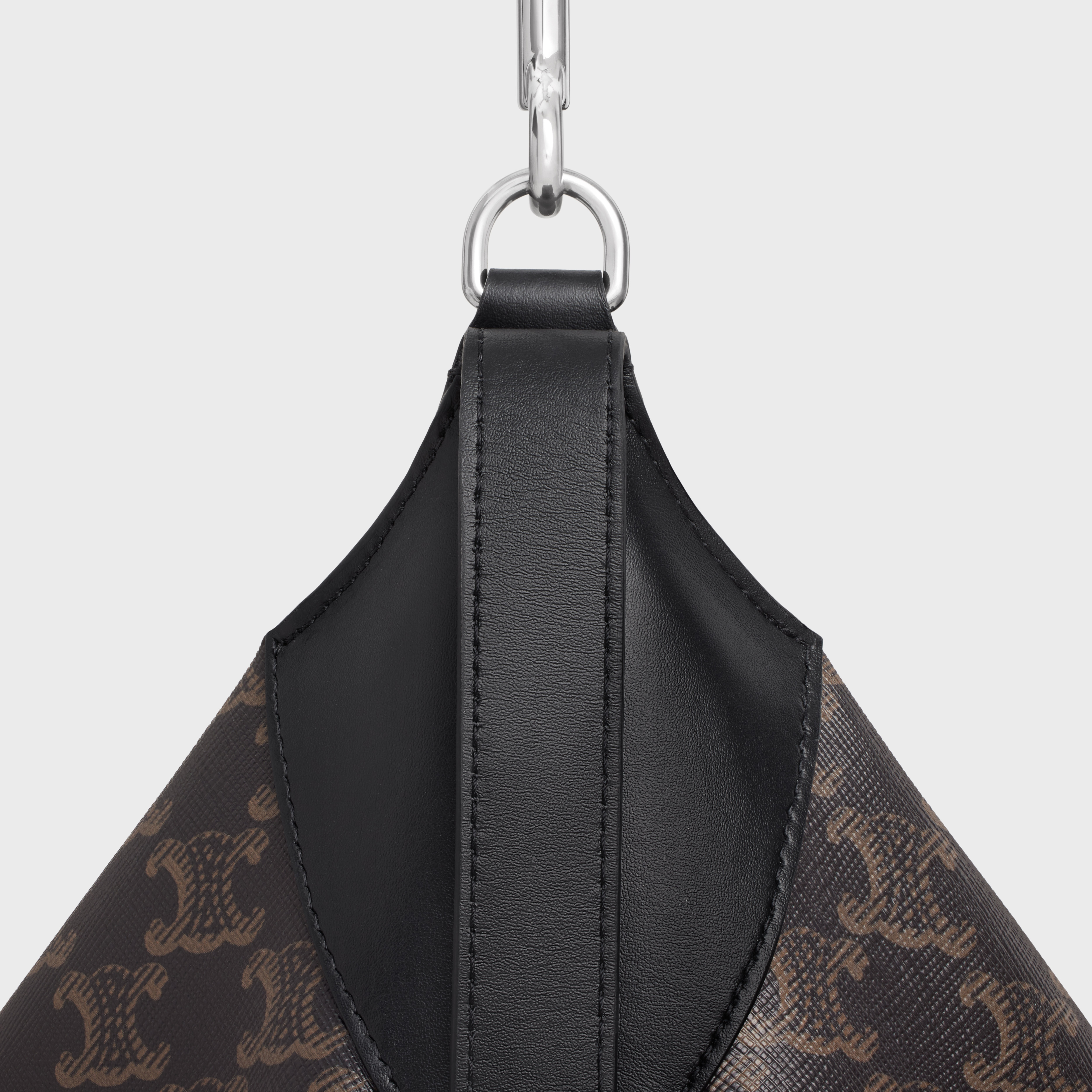 Large Strap Romy in Triomphe canvas and calfskin - 5