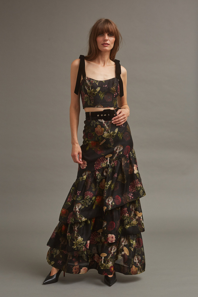 Cara Cara Priya Skirt
Flamenco Inspired Ruffle Tiers outlook
