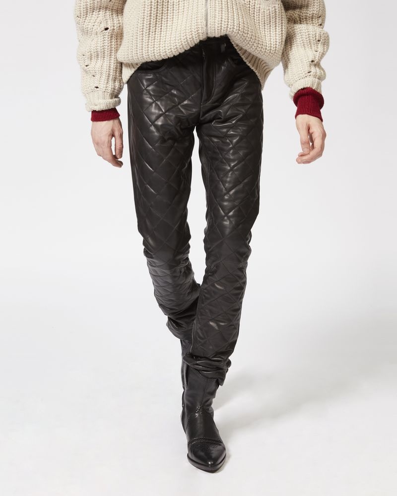 ELIAS leather trousers - 4