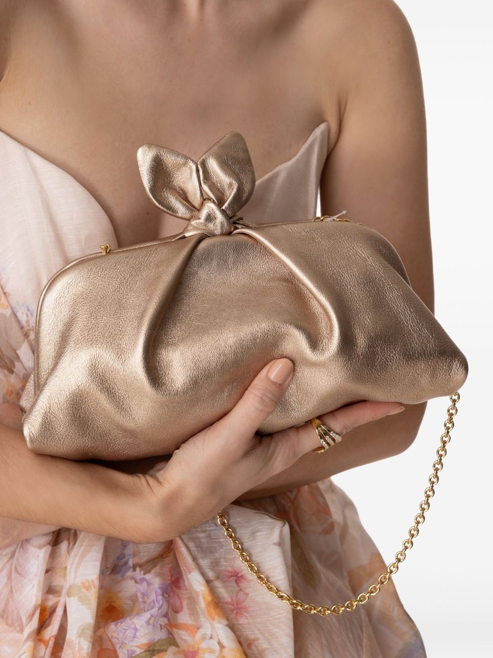 Bow Tie clutch bag - 2