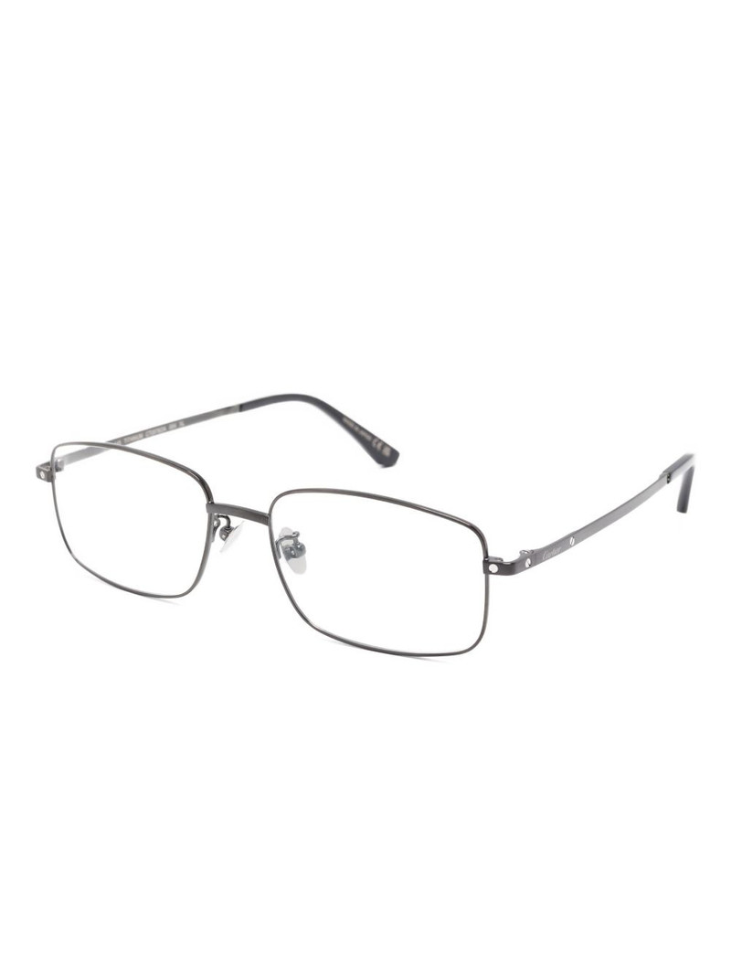 Cartier rectangle-frame glasses outlook