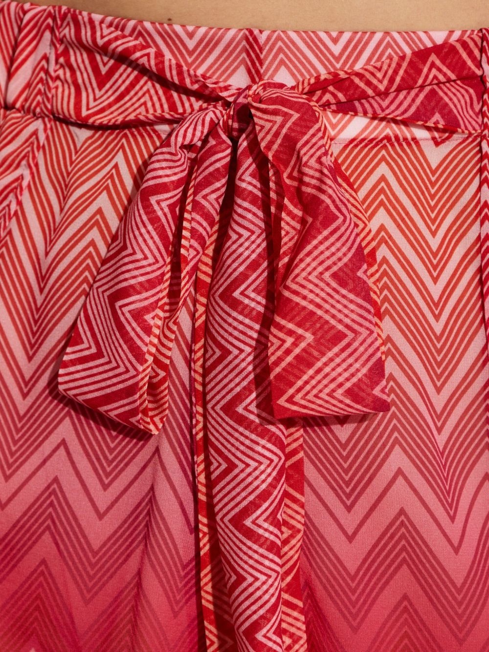 zigzag-woven shorts - 5