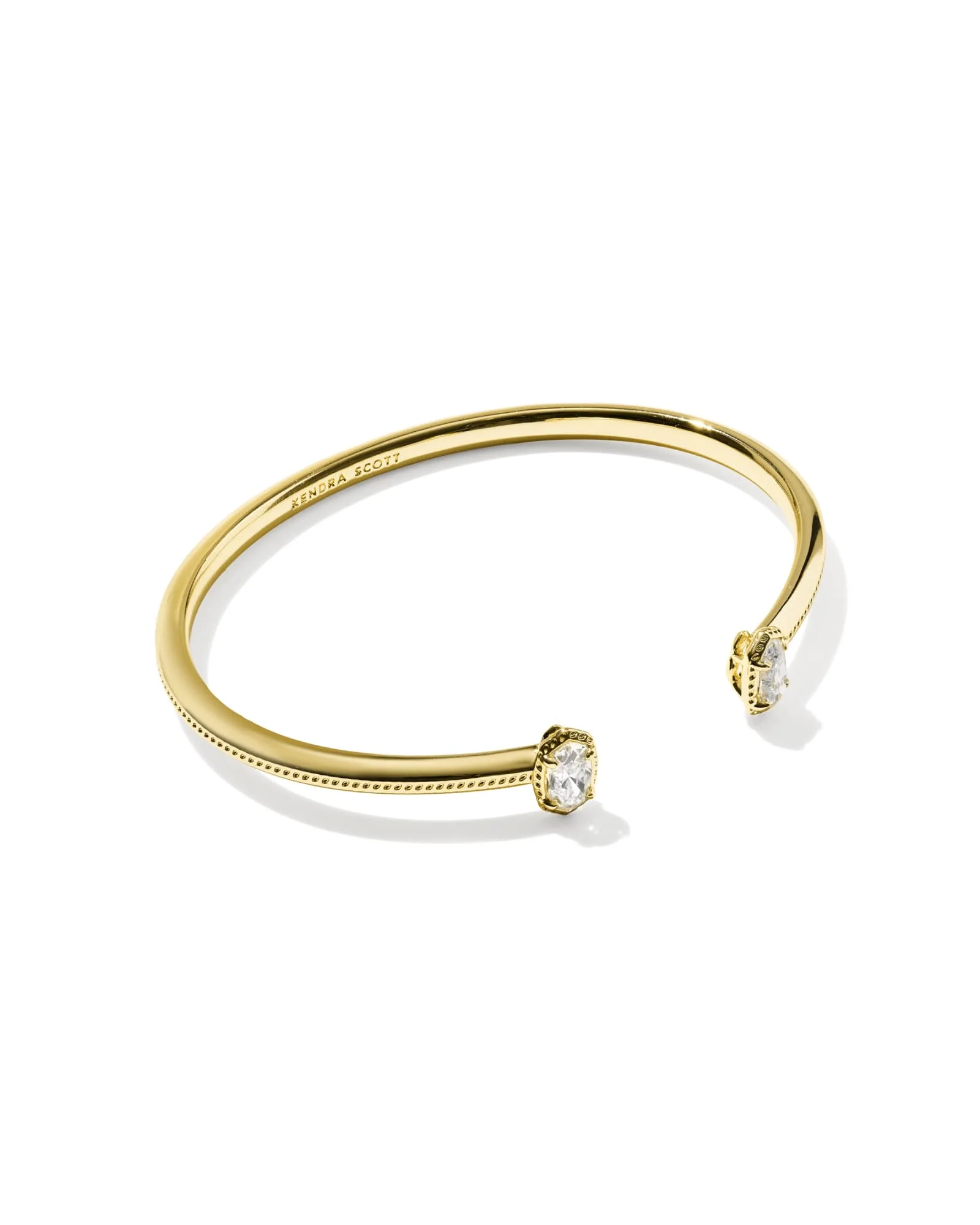 Mini Elton Luxe Gold Cuff Bracelet - 1