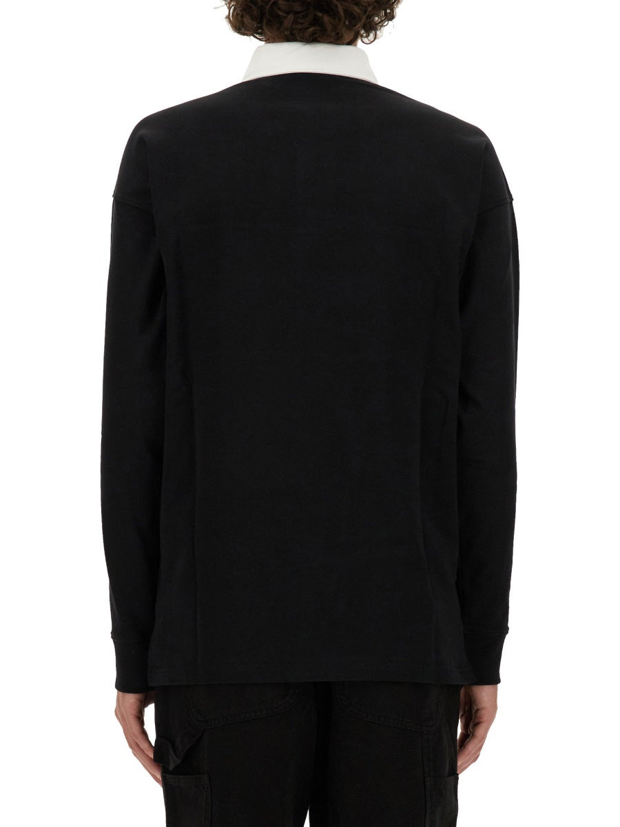 Moschino Men Upsidedown Logo Polo Shirt - 3