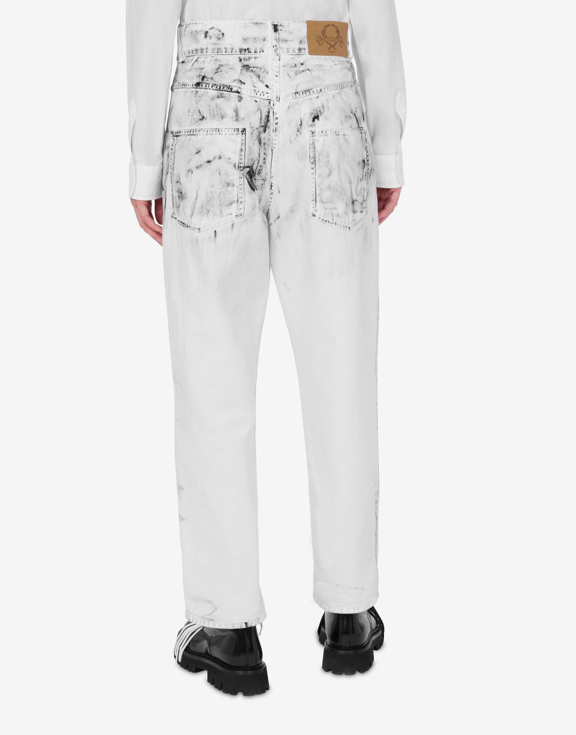 COTTON BULL PANTS LAUREL CROWN PATCH - 2