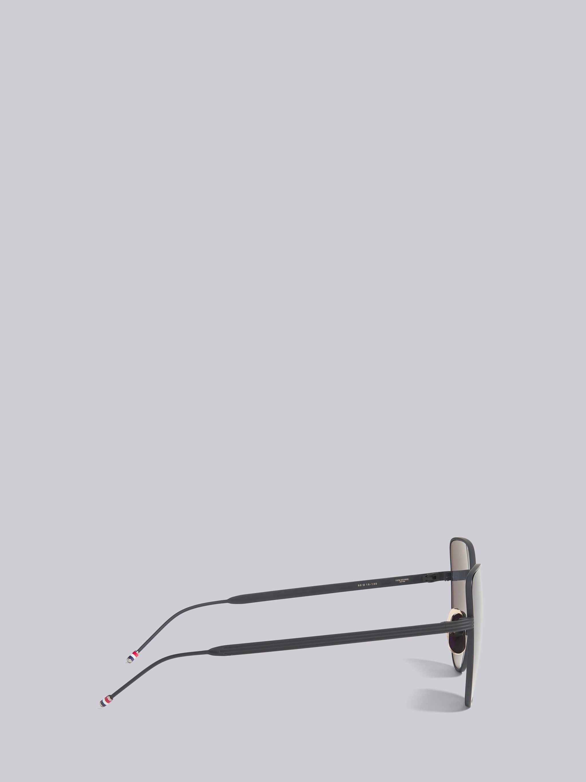TB121 - Black Iron Cat Eye Sunglasses - 3