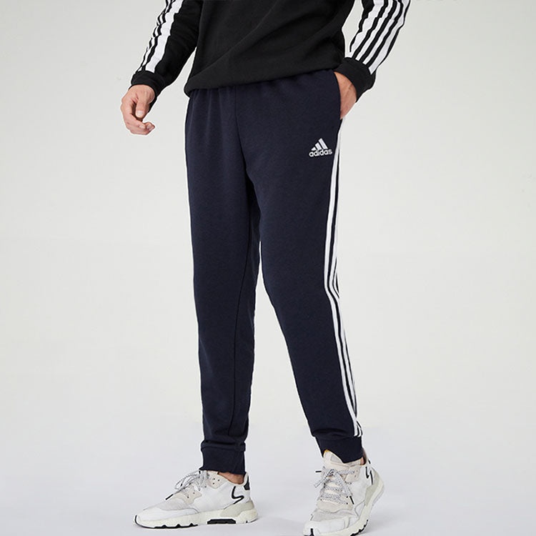 adidas M 3s ft tc pt Sports Pants Blue Black GK8888 - 4