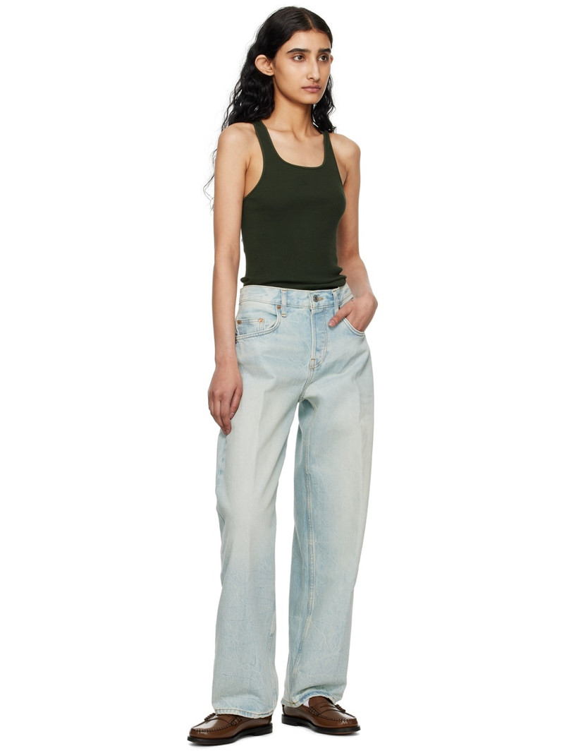 RE/DONE Blue Wide Taper Jeans outlook