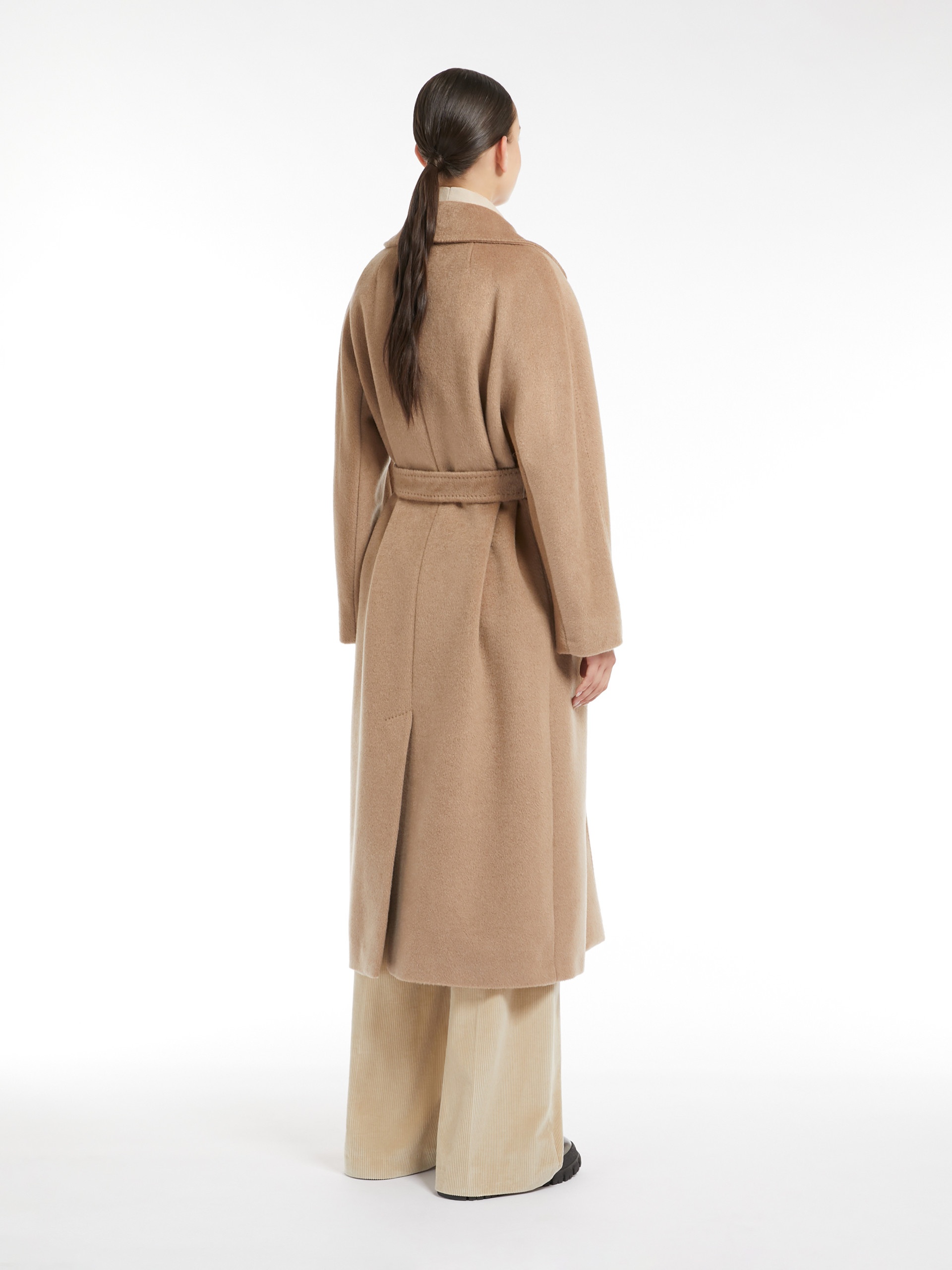 TEMPERA Wool and alpaca robe coat - 4