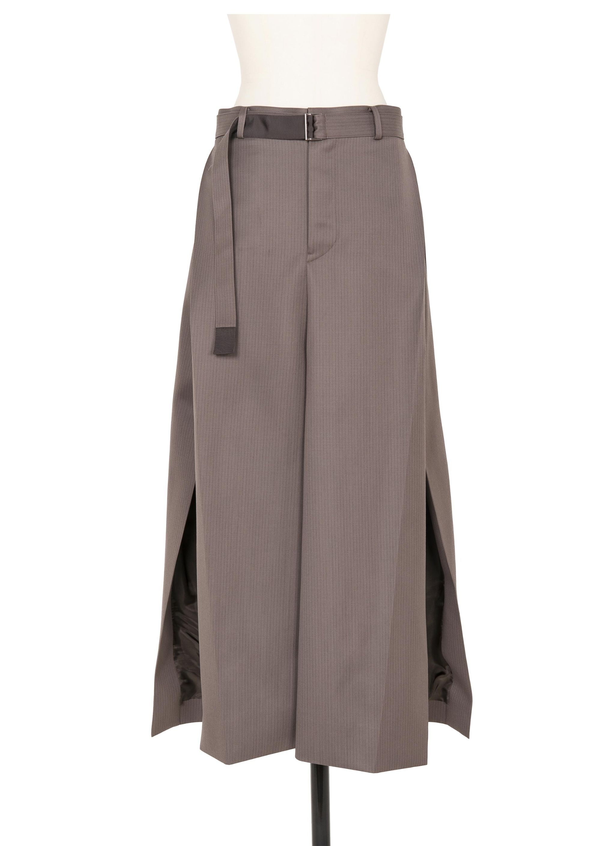 sacai 国内買付 Doeskin Skirt sacai Doeskin Skirt | REVERSIBLE