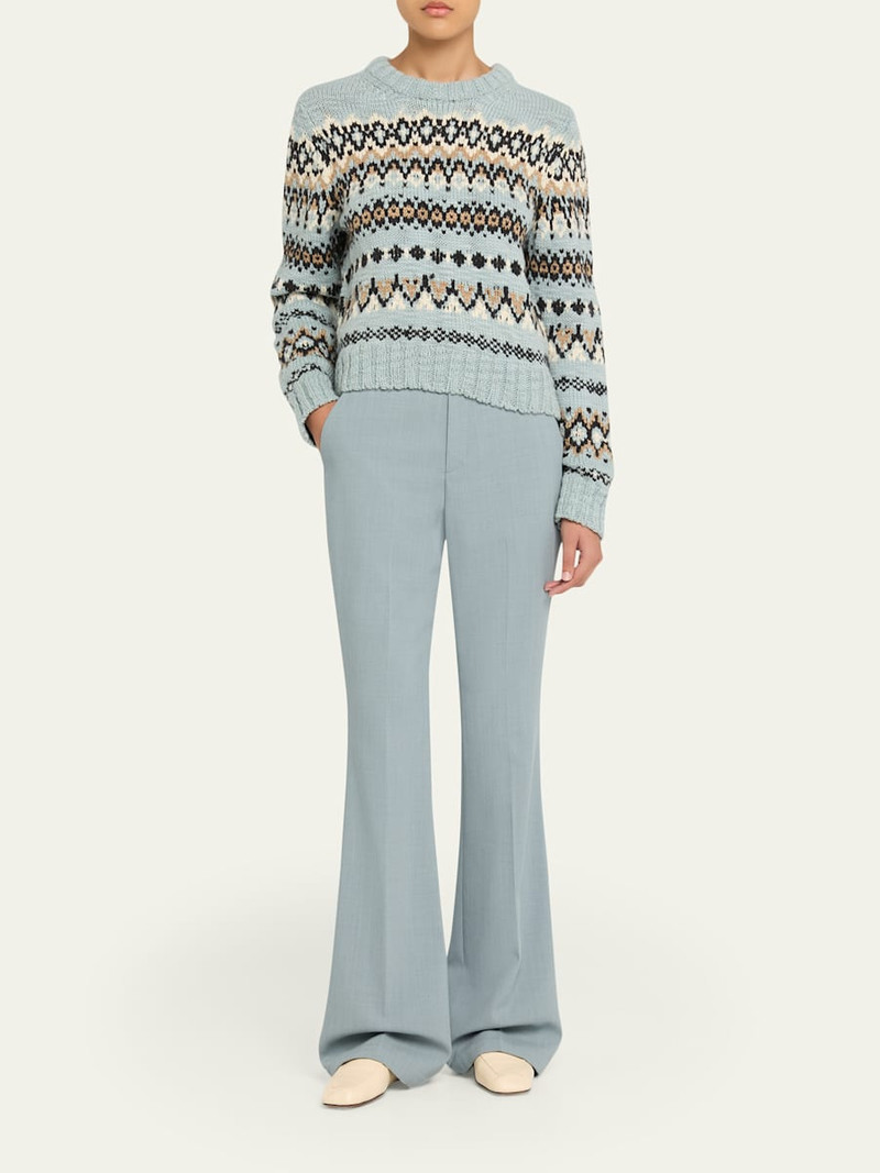 A.L.C. Ella Fair Isle Crewneck Sweater outlook