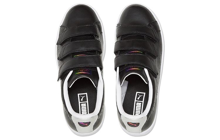 (WMNS) PUMA Basket Strap Explosive 'Black White' 362741-01 - 4
