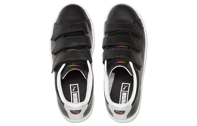 PUMA (WMNS) PUMA Basket Strap Explosive 'Black White' 362741-01 outlook