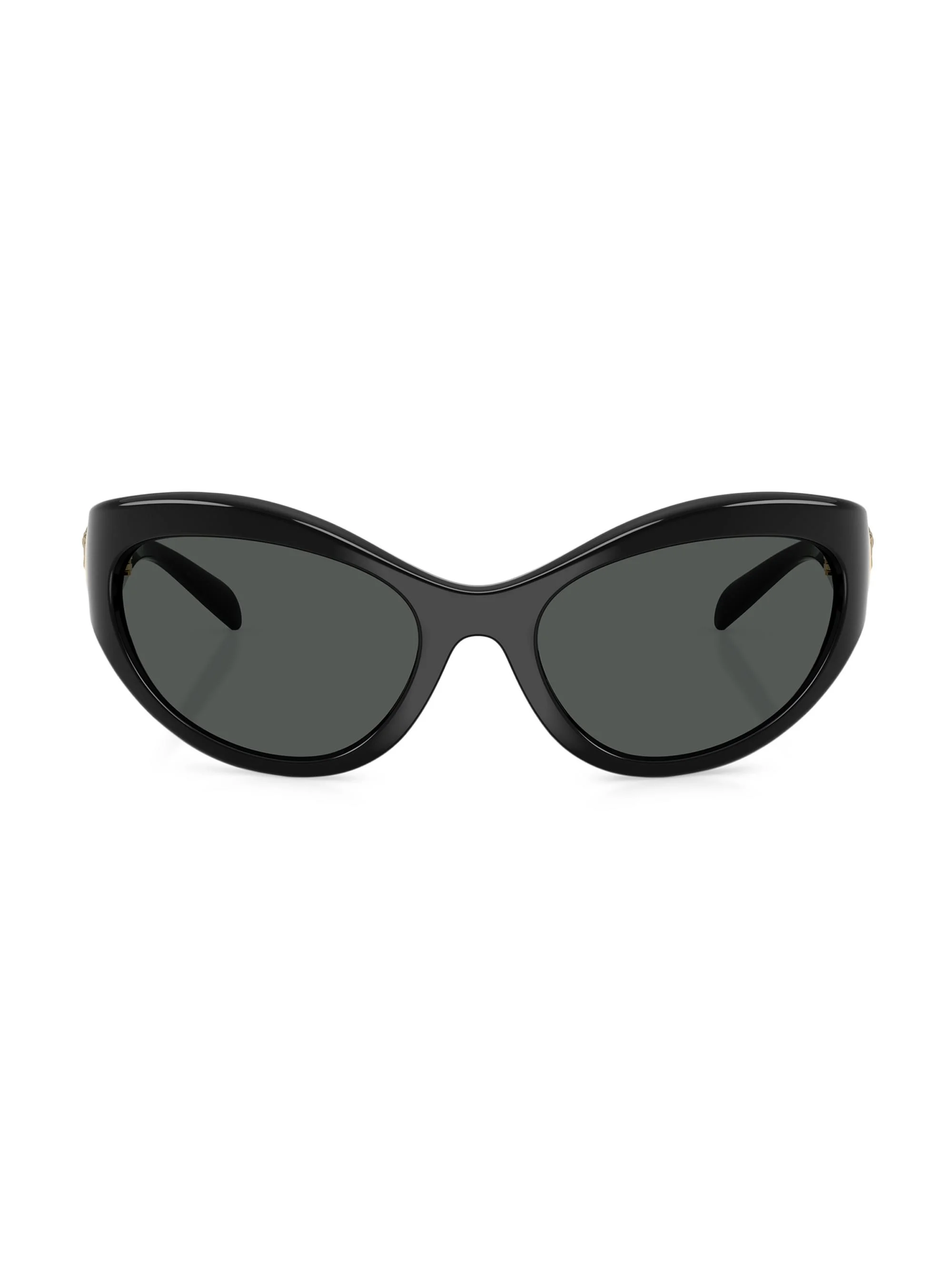 Women's 59MM Cat-Eye Pillow Sunglasses - Black - 1