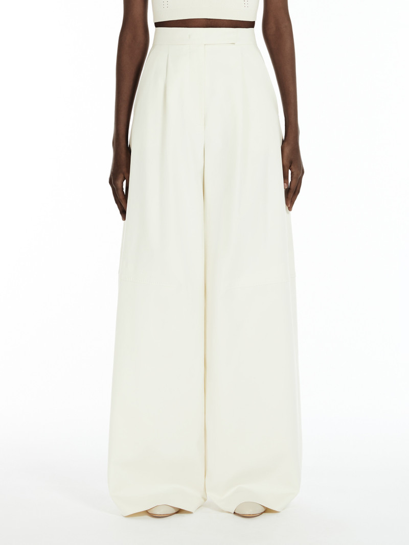 AVORIAZ Oversize stretch cotton trousers 3