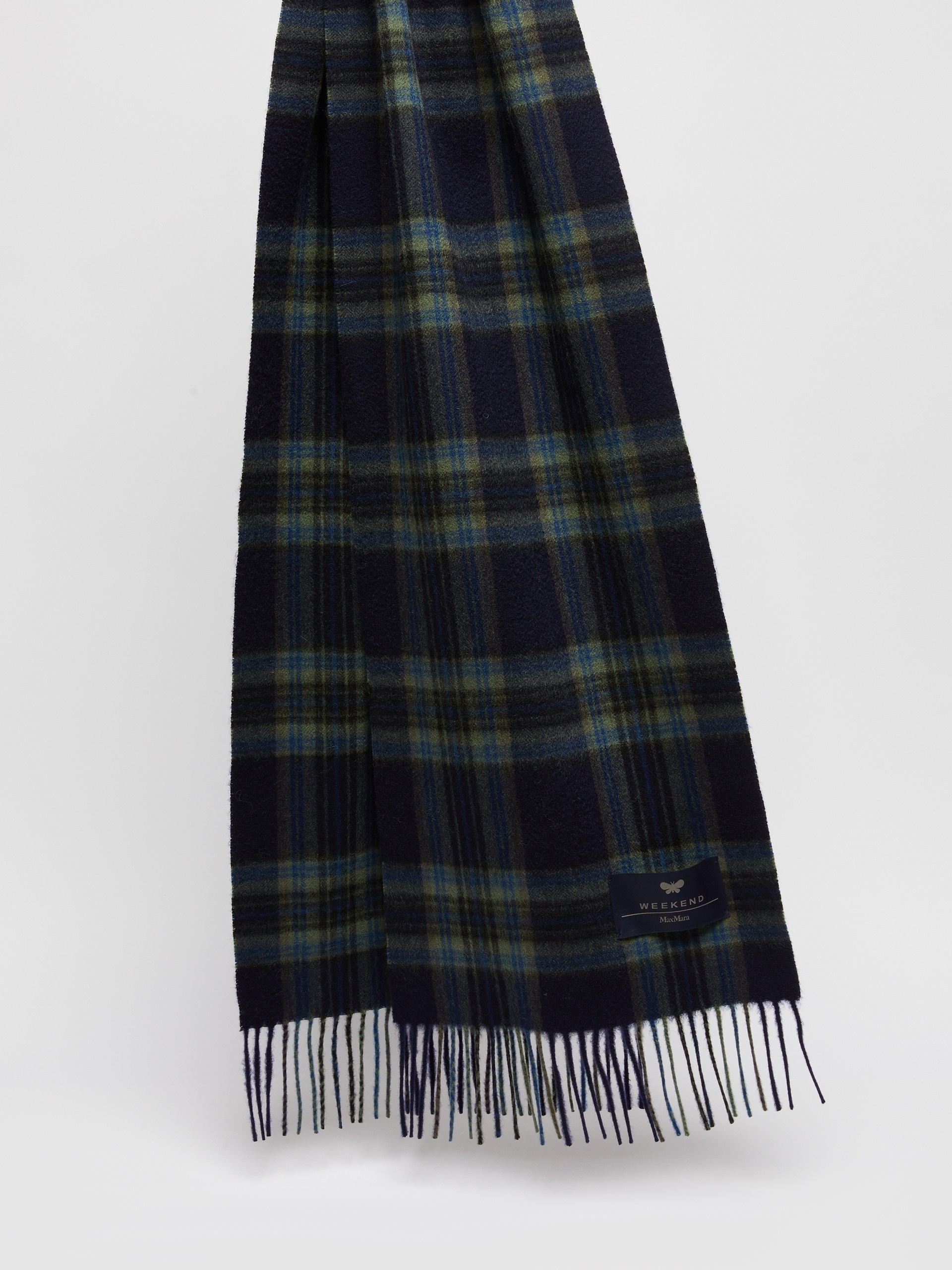 FURIO Tartan cashmere scarf - 1