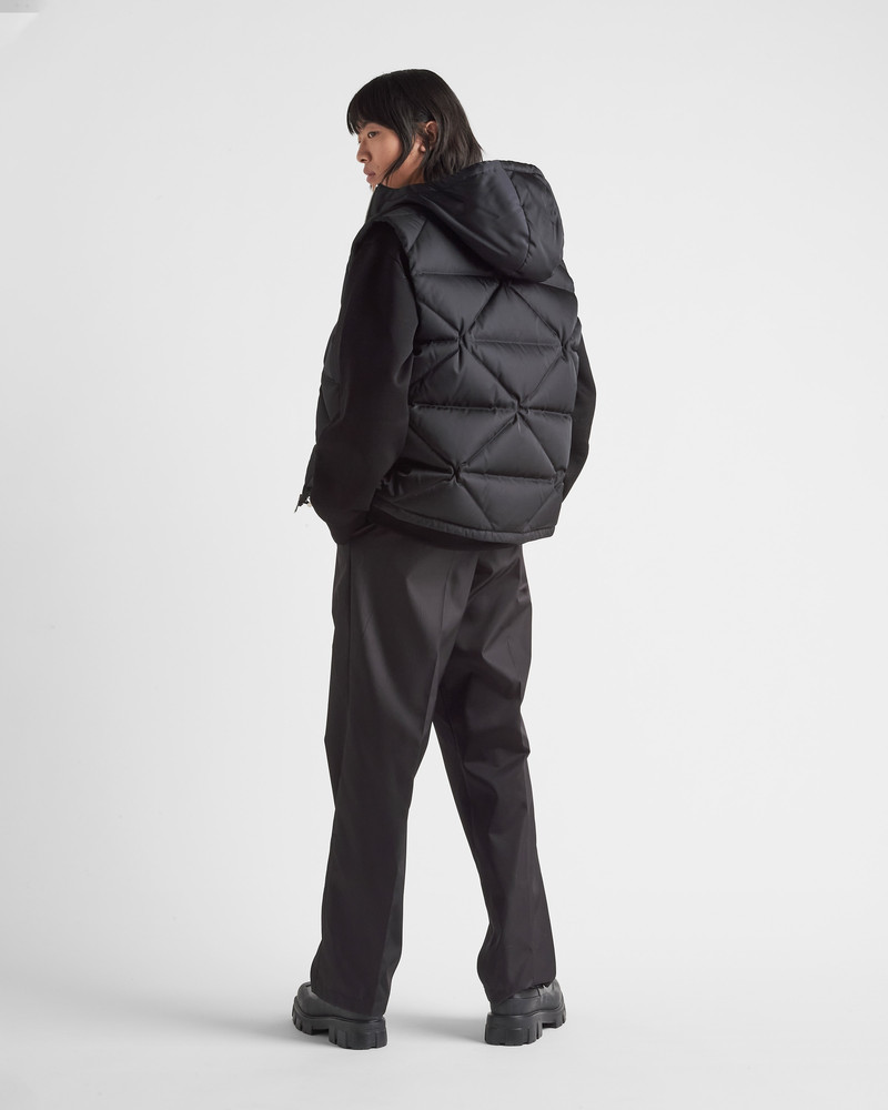 Re-Nylon down vest 5