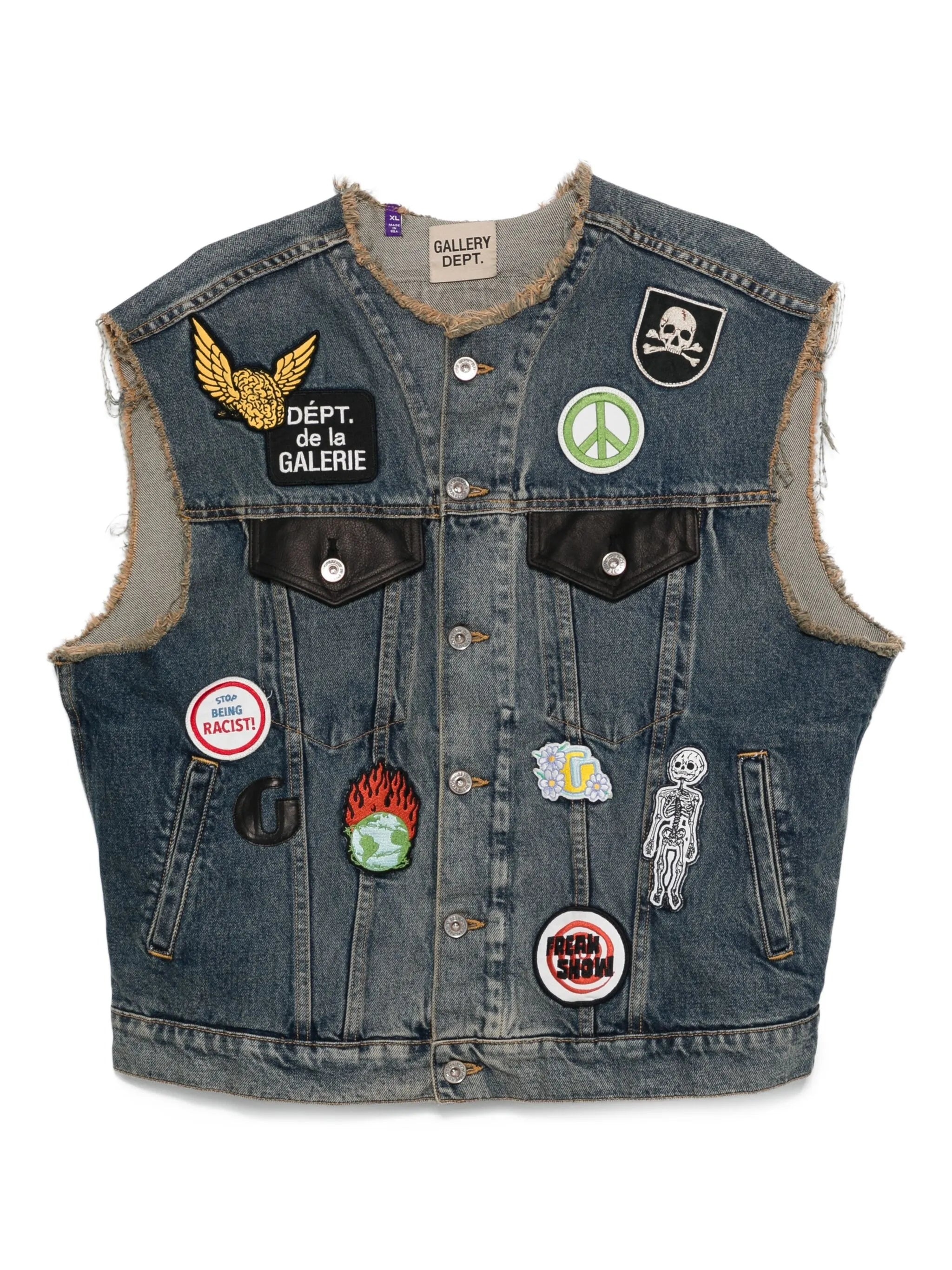 Gallery Dept. Denim Waistcoat - 1