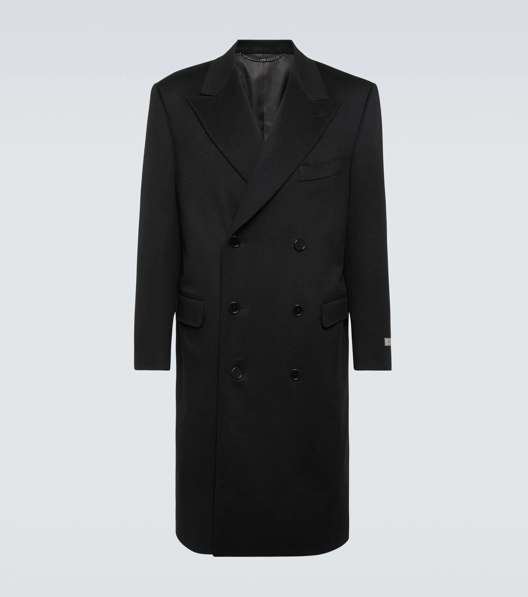 Wool and cashmere overcoat - 1