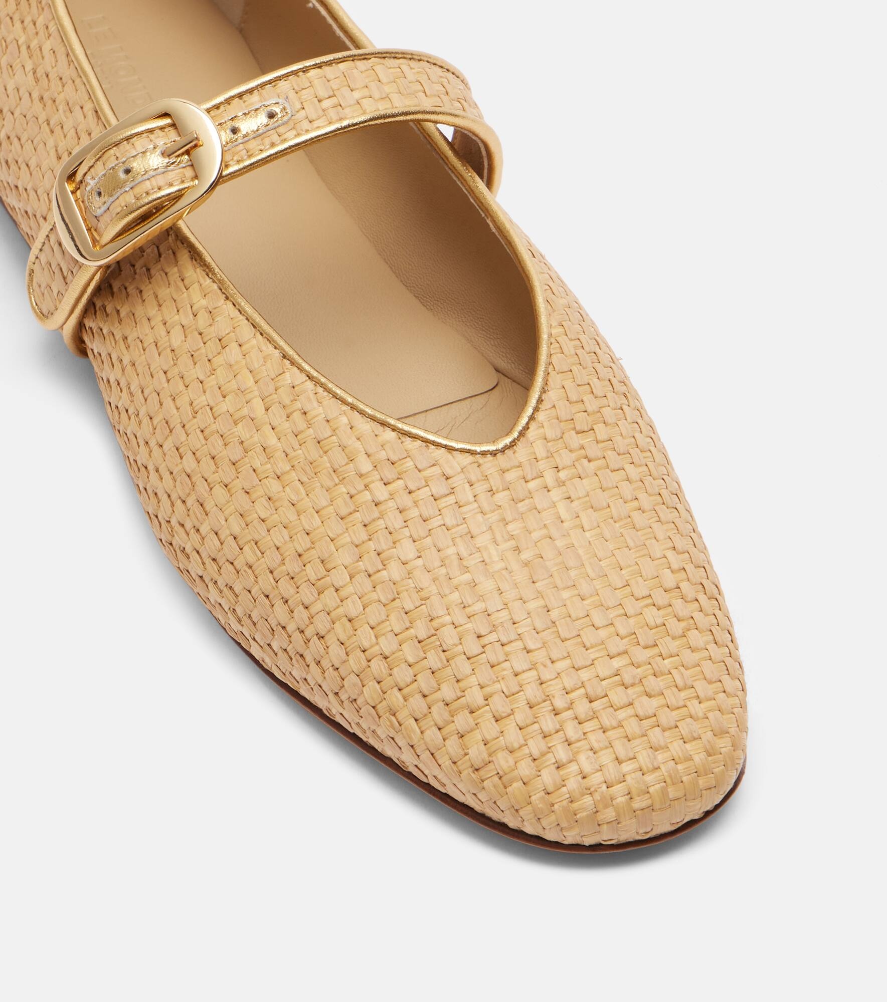 Stella raffia ballet flats - 5