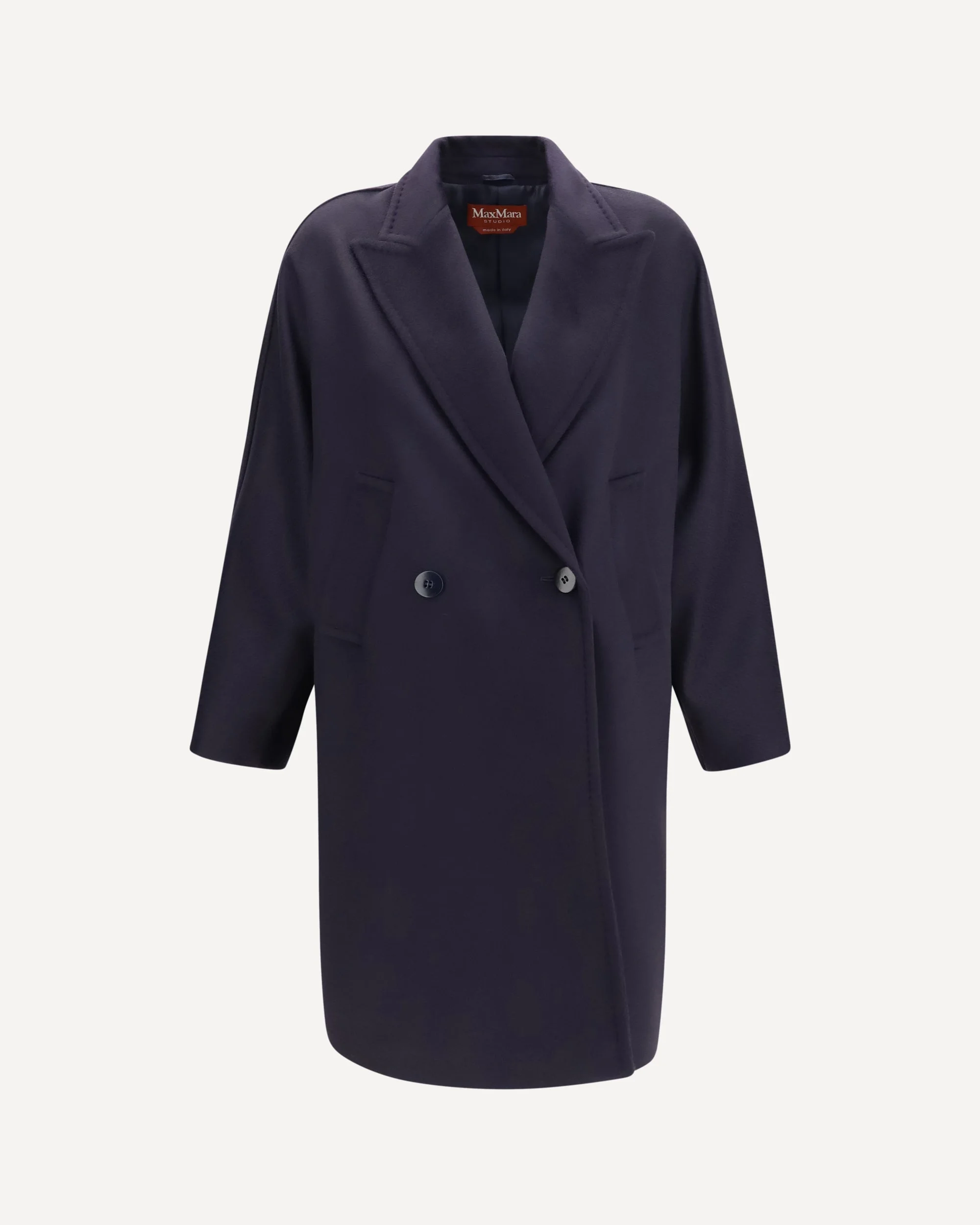 Double breasted wool drap Coat - 1
