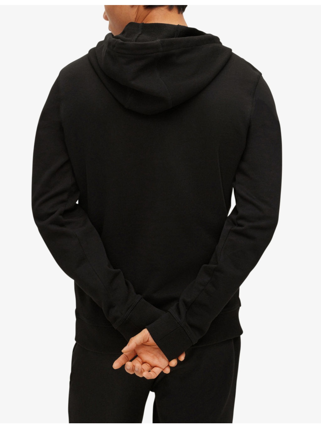 Logo-patch relaxed-fit cotton-jersey sweatshirt - 4