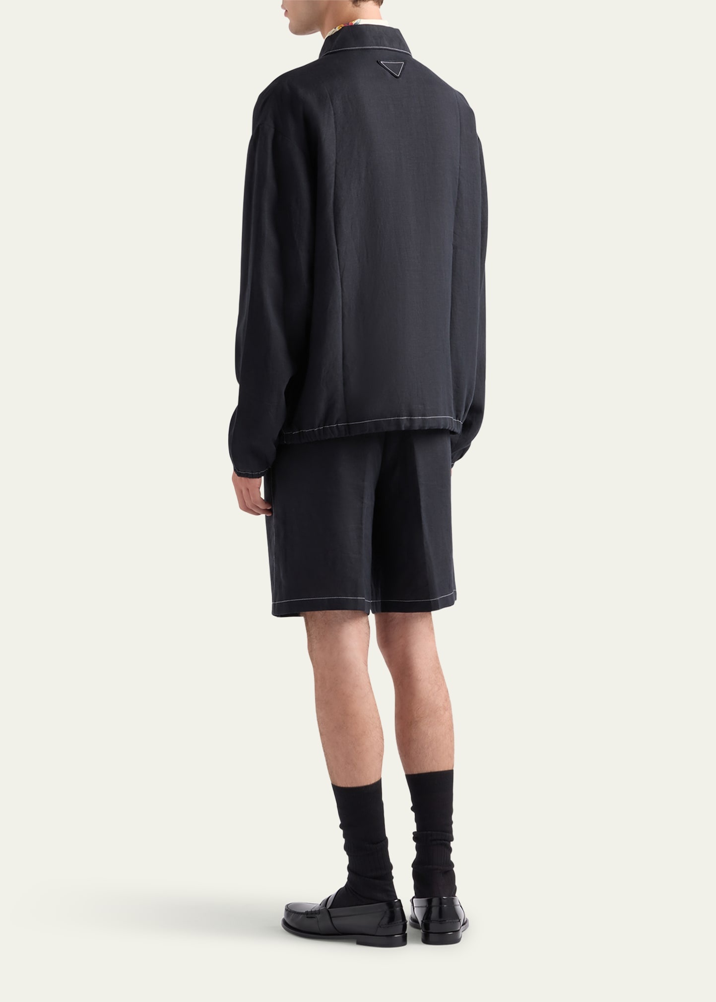 Men's Linen Shorts - 3