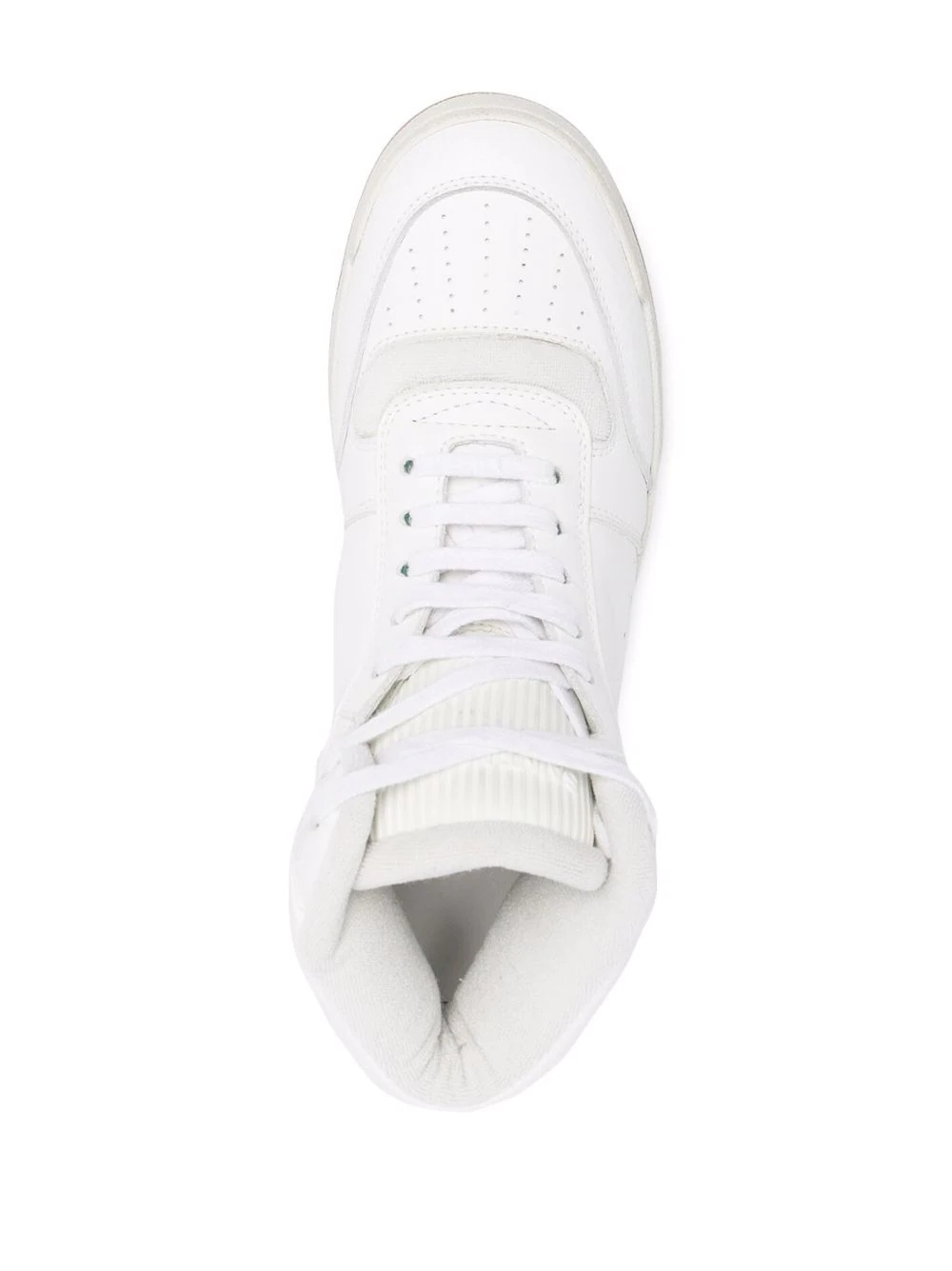 lace-up hi-top sneakers - 4