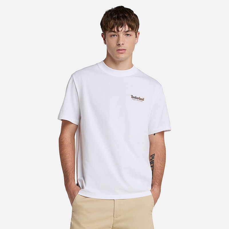 Timberland Men's Rugged Active Gear Back Graphic T-Shirt outlook