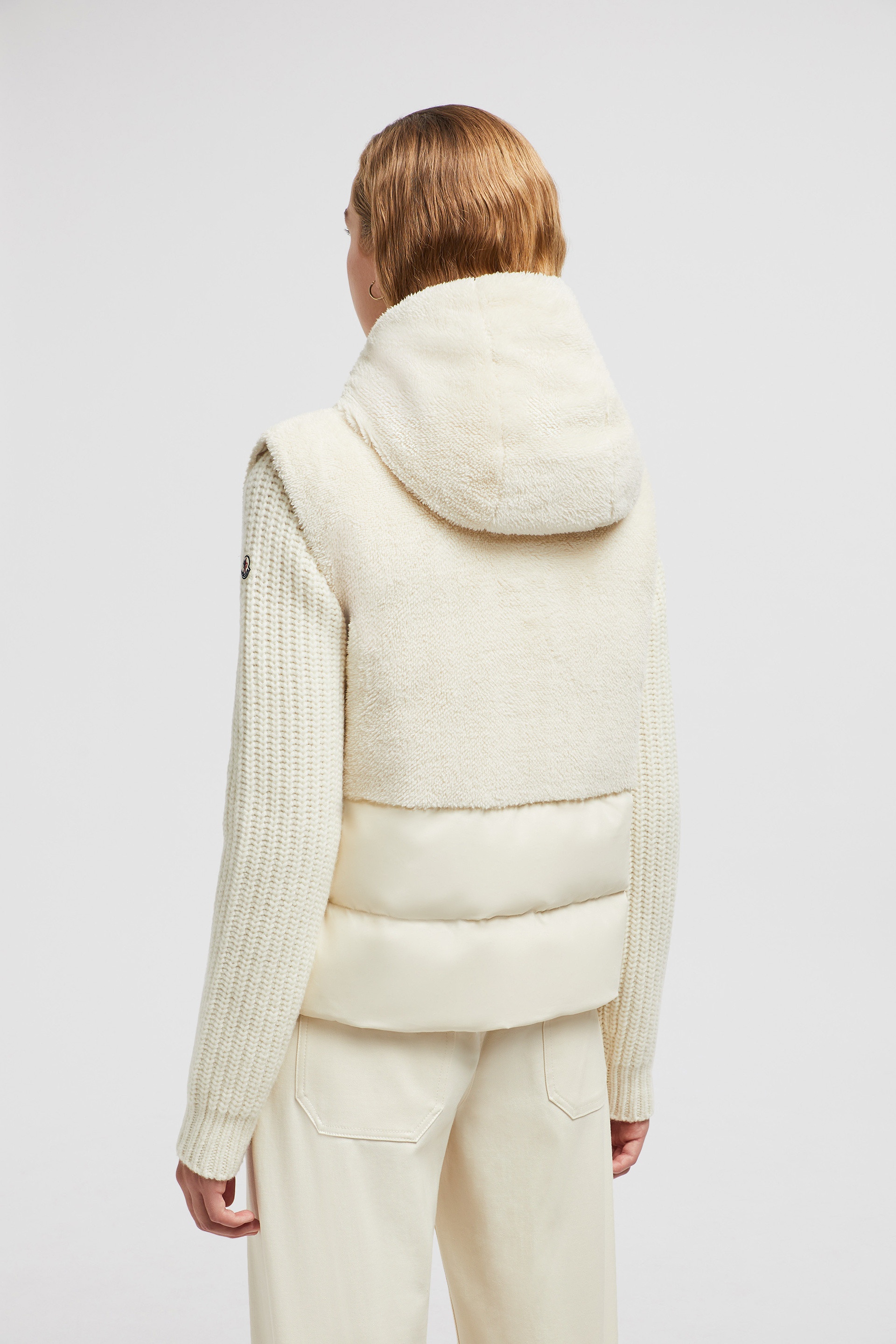 Floy Teddy Hooded Down Vest - 5