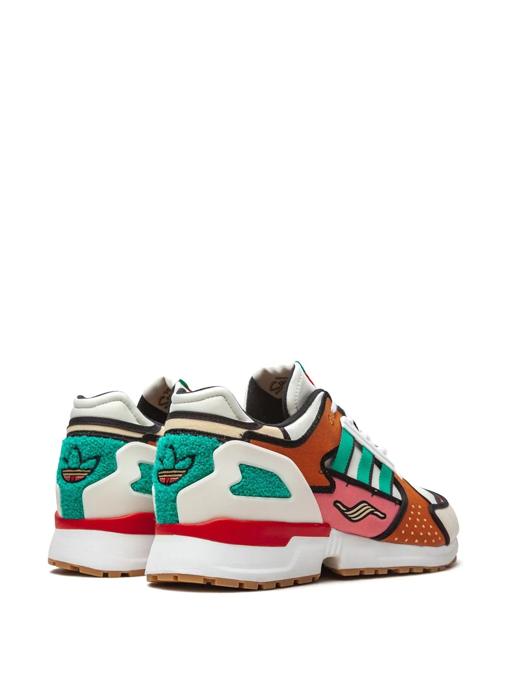 x The Simpsons ZX 1000 "Krusty Burger" sneakers - 3