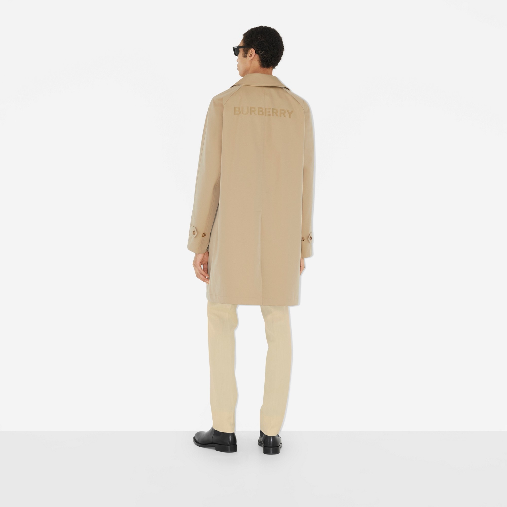 Burberry cotton gabardine car coat - Neutrals