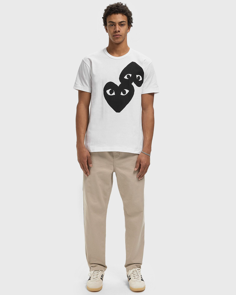 Comme des Garçons PLAY TEE LOGO PRINT KNIT outlook