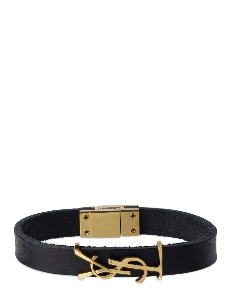YSL leather bracelet - 1