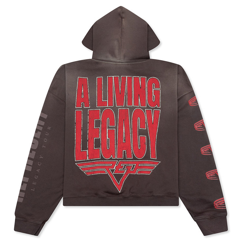 REPRESENT LIVING LEGACY TOUR HOODIE - NERO outlook