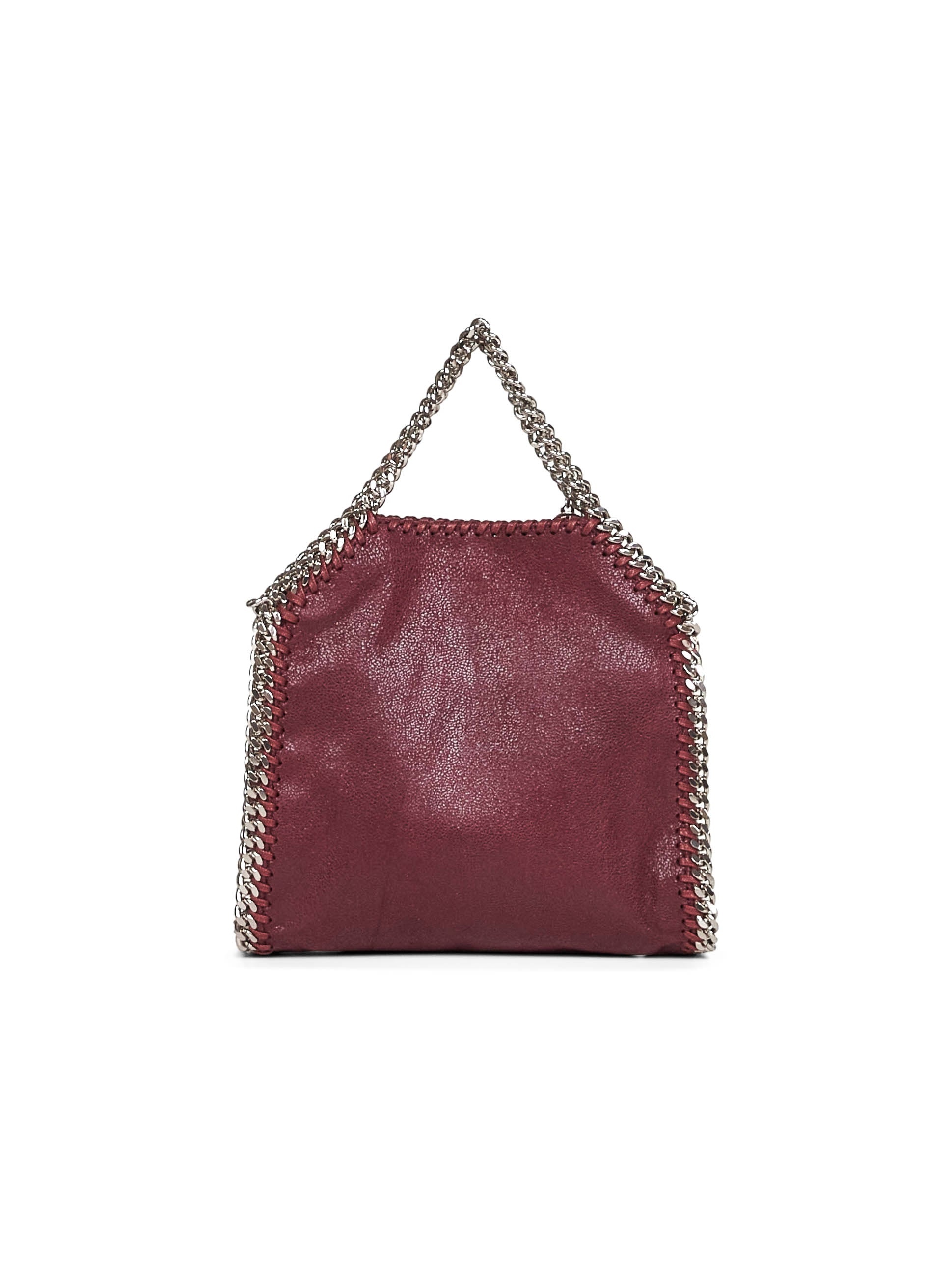 Plum Falabella Tiny Tote Bag - 3
