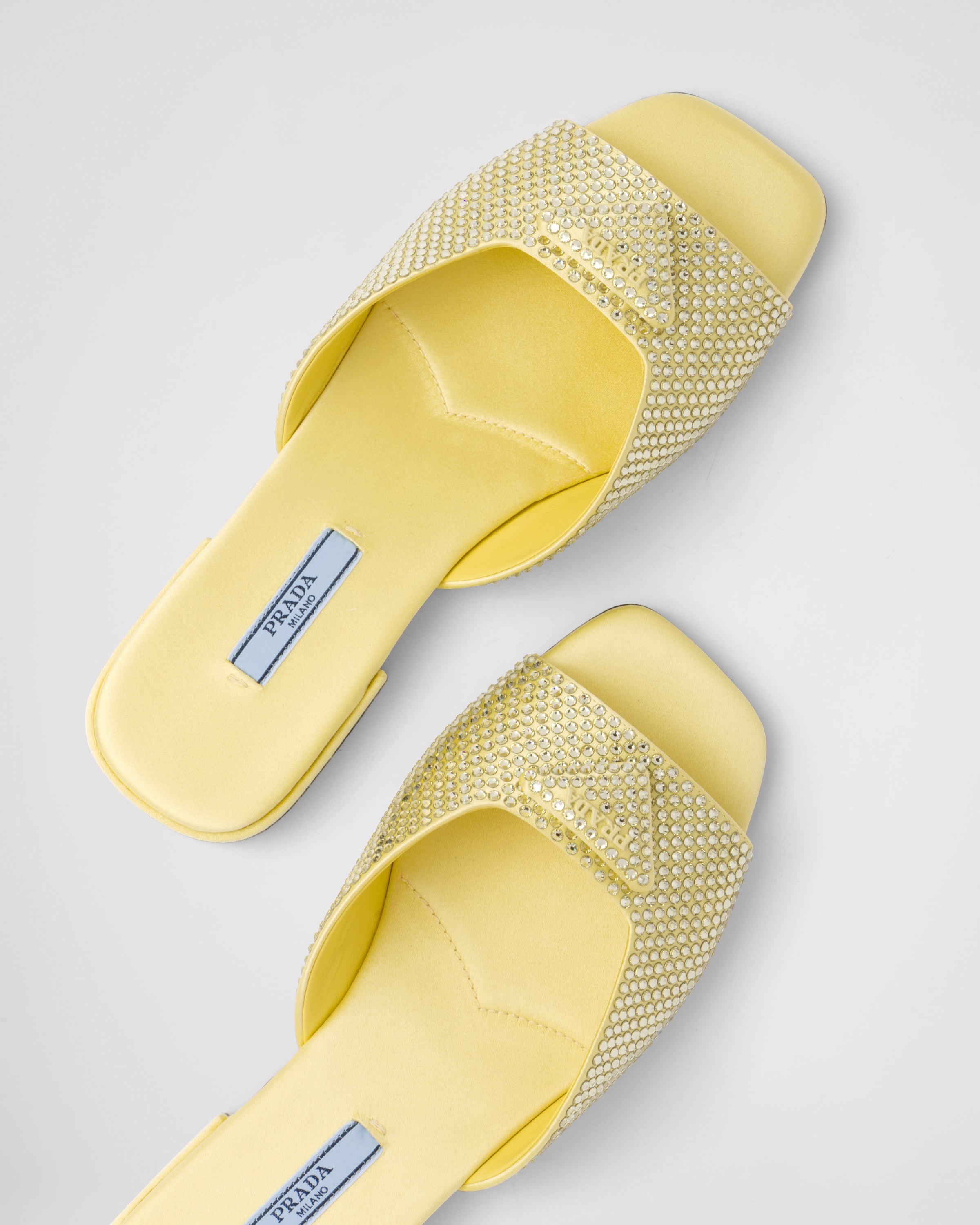 Satin slides with crystals - 6